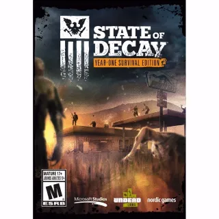 State of Decay: Year One Survival Edition Steam Key/Code Global