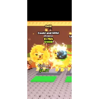 Gold Cooki and Milki 1,7B/s