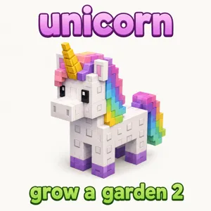 Unicorn Grow a Garden 2