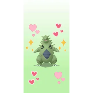 Tyranitar Level 50 , 3 move Sure Lucky