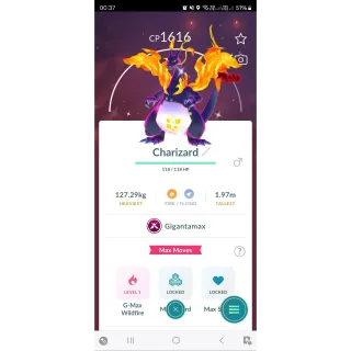 Shiny Gigantamax Charizard| 24/7 Fast & Safe