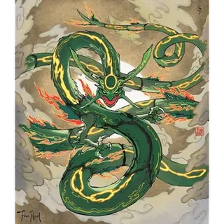 Pokemon GO | Rayquaza Dragon Ascent Level 50 3 move Sure Lucky | 24/7 Fast & Safe