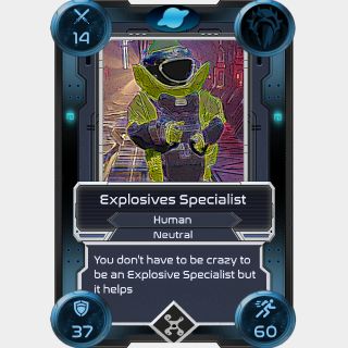 Explosives Specialist