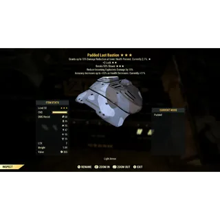 Light Padded Last Bastion