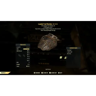 Light Leaded Trail Warden