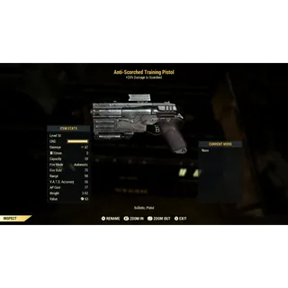 Anti-Scorched Training Pistol