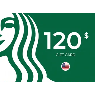 $120.00 USD Starbucks