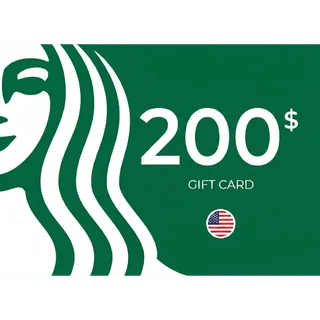 $200.00 USD Starbucks