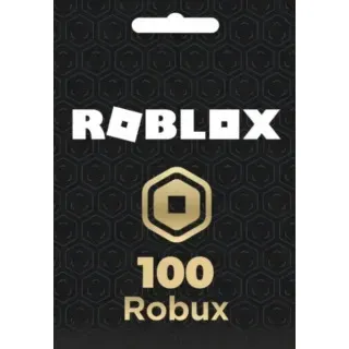 Roblox - 100 Robux Key [𝐈𝐍𝐒𝐓𝐀𝐍𝐓 𝐃𝐄𝐋𝐈𝐕𝐄𝐑𝐘]