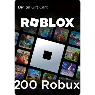 Roblox - 200 Robux Key [𝐈𝐍𝐒𝐓𝐀𝐍𝐓 𝐃𝐄𝐋𝐈𝐕𝐄𝐑𝐘]