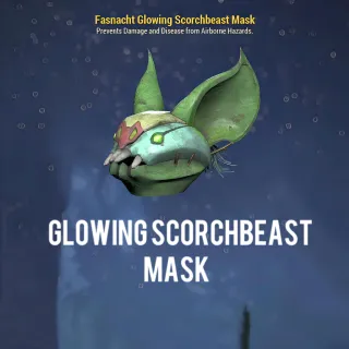 Fasnacht Glowing Scorchbeast Mask