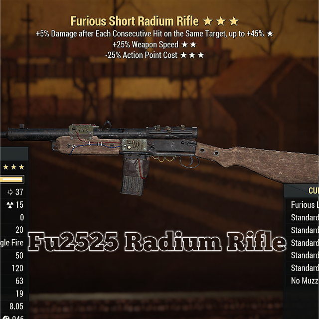 Fu2525 Radium Rifle - Game Items - Gameflip