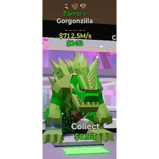 Fortnite Steal The Brainrot Zombie Gorgonzilla