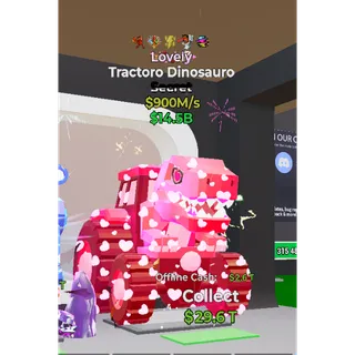 Fortnite Steal The Brainrot Lovely Tractoro Dinosauro