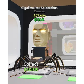 Fortnite Steal The Brainrot Defalut Gigalitraktos Spidorobos