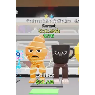 Fortnite Steal The Brainrot Default Croissantini et Caffettino