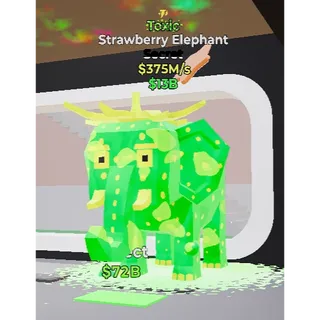 Fortnite Steal The Brainrot Toxic Strawberry Elephant 