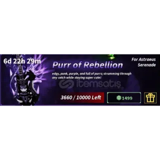 PURR OF REBELLION / FISCH