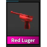 Candy and red luger set
