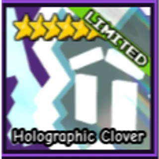  HOLOGRAPHIC CLOVER - GARDEN TOWER DEFENSE