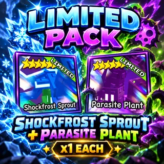  [🦠❄️] PARASITE PLANT + SHOCKFROST SPROUT COMBO PACK