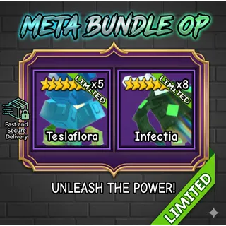 Bundle 1x TeslaFlora + 1x Infectia - Garden Tower Defense
