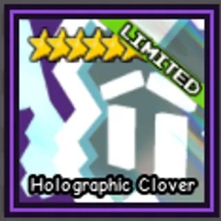 HOLOGRAPHIC CLOVER