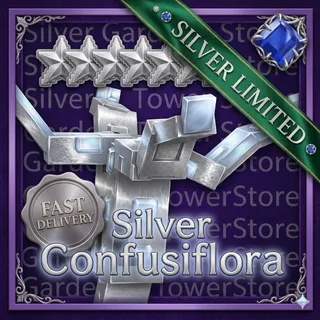 Silver Confusiflora - Garden Tower Defense 