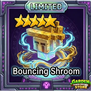Bouncing Shroom Garden Tower Defense