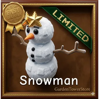 ⚡ [FAST DELIVERY] ☃️ SNOWMAN Garden Tower Defense