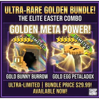 [GOLD] Bunny Burrow - Egg Petaladox