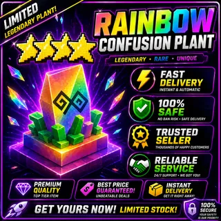 Rainbow Confusion Plant - Garden Tower Defense