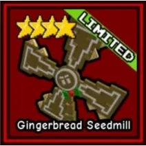 Gingerbread Seedmill - Garden Tower Defense