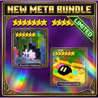 BUNDLE Axolotl - Treasure Trap ( Garden Tower Defense )