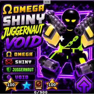 [🛡️] OMEGA SHINY JUGGERNAUT (🌌 VOID) - FAST DELIVERY ⚡