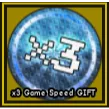 X3 GAME SPEED GIFT - GARDEN TOWER DEFENSE
