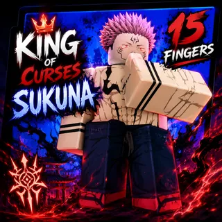 [😈] KING OF CURSES [SUKUNA] 15 FINGERS - FAST DELIVERY ⚡