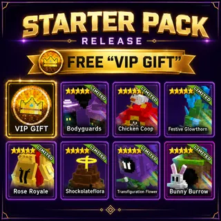[🔥] STARTER PACK - RELEASE UNITS | GARDEN TOWER DEFENSE (CHECK DSECRIPTION)