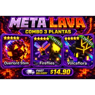 🔥 BUNDLE - OVERLORD STEM - FIREFLIES - VOLCAFLORA + FREE ASHROOM