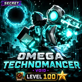 [🤖] OMEGA TECHNOMANCER [VOID] MAX - FAST DELIVERY ⚡