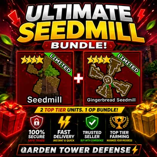 🔥 [NEW] Gingerbread Seedmill + Seedmill 
