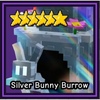 SILVER Bunny Burrow - Garden Tower