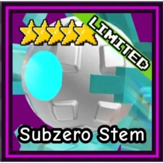 SubZero Stem - GARDEN TOWER DEFENSE