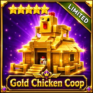 🥇 GOLD CHICKEN COOP - FAST DELIVERY 