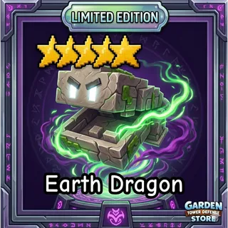 [🐉] EARTH DRAGON - GARDEN TOWER DEFENSE FAST DELIVERY ⚡