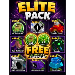 [🔥] ELITE PACK - GARDEN TOWER DEFENSE (CHECK DESCRIPTION)