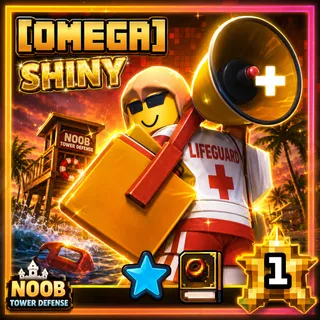 [✨] OMEGA SHINY LIFEGUARD - NOOB TOWER DEFENSE