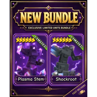[🔥] BUNDLE ( PLASMA STEM + SHOCKROOT ) - FAST DELIVERY ⚡