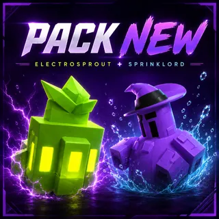 SPRINKLORD + ELECTROSPROUT - GARDEN TOWER DEFENSE