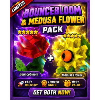 BOUNCEBLOOM - MEDUSA FLOWER PACK